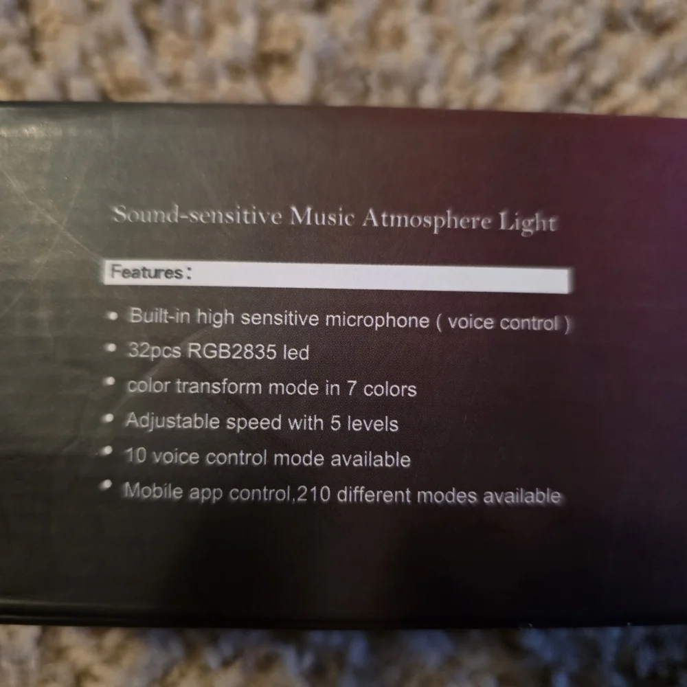 Sound Sensitive Music Atmosphere Light - Picture 3 of 5